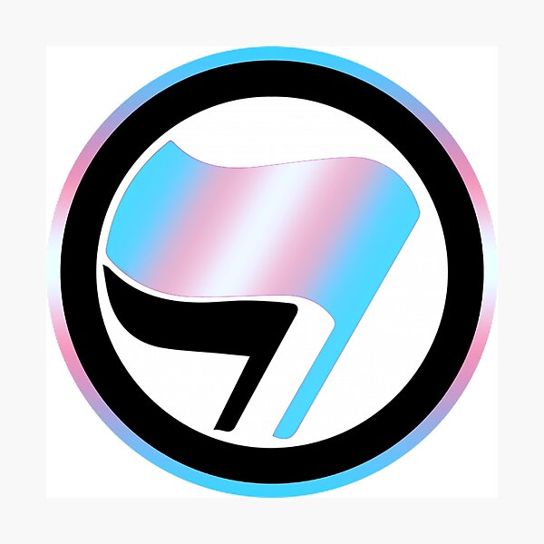 Item preview, Antifa Pride (Trans Pride) designed and sold by Anarcha-Maenad.