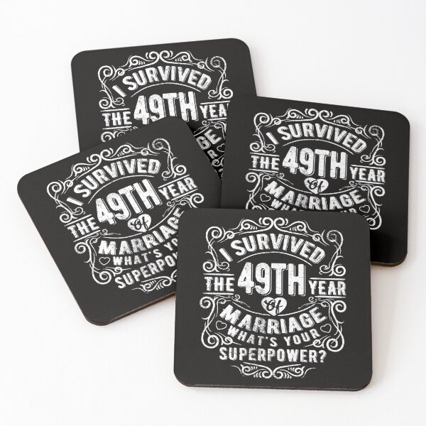 Item preview, Funny Wedding Anniversary Gift 49 years Wedding Marriage Gift designed and sold by Dee Lim.