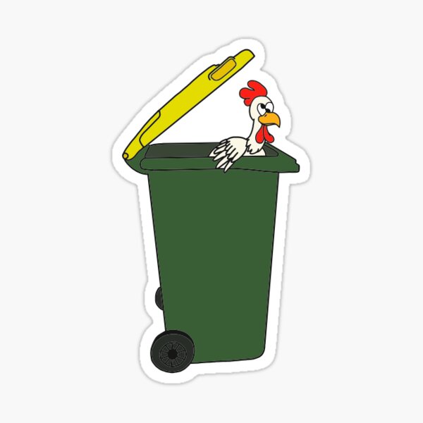 Item preview, Bin Chicken designed and sold by Stick-Em-Up.