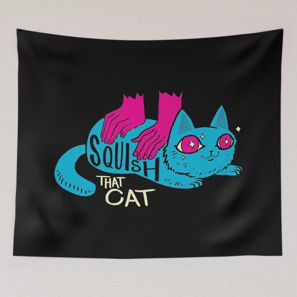 Item preview, Squish that Cat! designed and sold by lakedebbie.