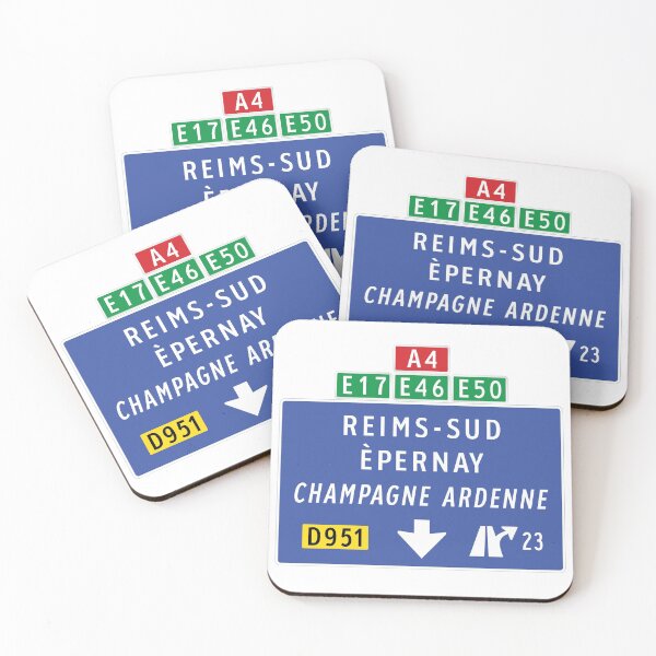 Item preview, France A4 Motorway - Reims-Épernay Exit designed and sold by travelwitheric.