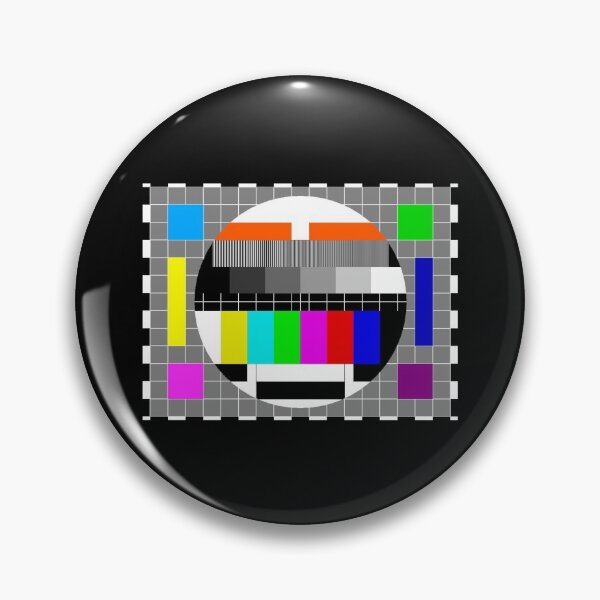 Item preview, TV Test pattern Sheldon test card nerd geek design  designed and sold by HEJAshirts.