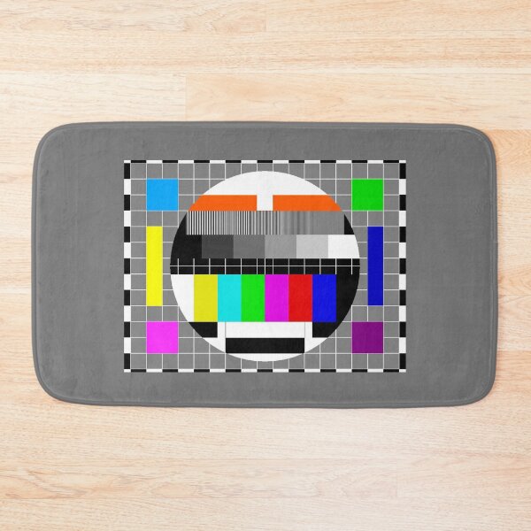 Item preview, TV Test pattern Sheldon test card nerd geek design  designed and sold by HEJAshirts.