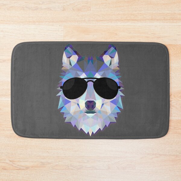 Item preview, Polygonal Wolf Aviator Sunglasses Triangle Triangular  designed and sold by HEJAshirts.