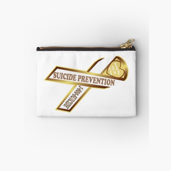 Item preview, Help Prevent Another Suicide Gold Ribbon designed and sold by Nikki SpaceStuffPlus.