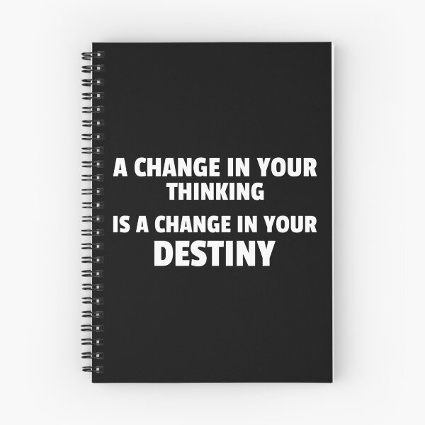 Item preview, A Change In Your Thinking Is A Change In Your  Destiny designed and sold by greenchimp.