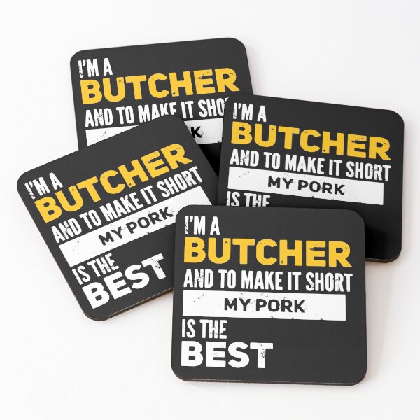 Item preview, Funny Butcher Quote designed and sold by GR-ART.