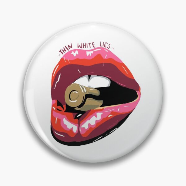 Item preview, THIN WHITE LIES designed and sold by Anahi Daza.