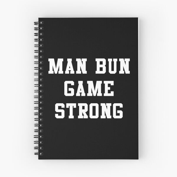 Item preview, Man Bun Game Strong designed and sold by flippinsg.