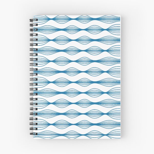 Item preview, Blue Wave Pattern Print designed and sold by Veronica Page.