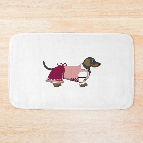 Item preview, Bavarian girl dog designed and sold by schnuppadoo.