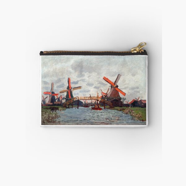 Item preview, Mills at Westzijderveld near Zaandam - Claude Monet - 1871 designed and sold by paulrommer.
