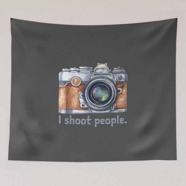 Item preview, Funny Photographer I Shoot People Design Photography Photo  designed and sold by HEJAshirts.