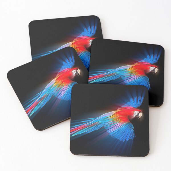 Item preview, Flying Neon Macaw designed and sold by Brian Tarr.