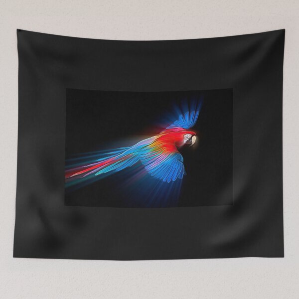 Item preview, Flying Neon Macaw designed and sold by Brian Tarr.
