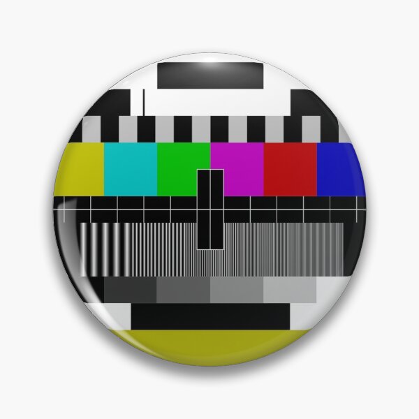 Item preview, TV Test pattern Sheldon test card nerd geek design  designed and sold by HEJAshirts.
