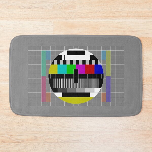 Item preview, TV Test pattern Sheldon test card nerd geek design  designed and sold by HEJAshirts.