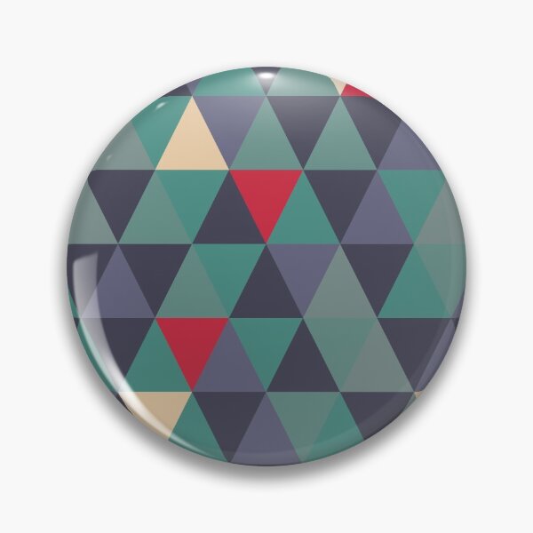 Item preview, Blue grey triangles designed and sold by GreenNote.