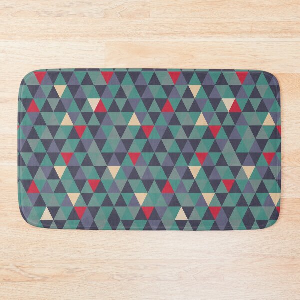 Item preview, Blue grey triangles designed and sold by GreenNote.