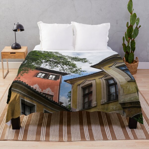 Item preview, Old Town Plovdiv - Hugging Revival Houses designed and sold by Georgia Mizuleva.