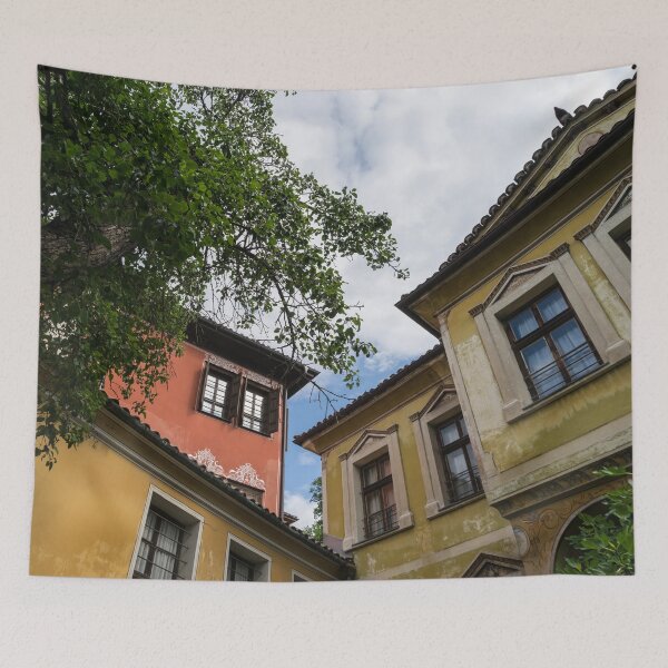 Item preview, Old Town Plovdiv - Hugging Revival Houses designed and sold by Georgia Mizuleva.