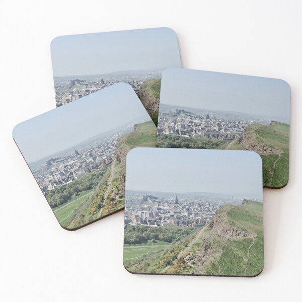 Item preview, Edinburgh Arthur's Seat Skyline designed and sold by MoAndPaul-.