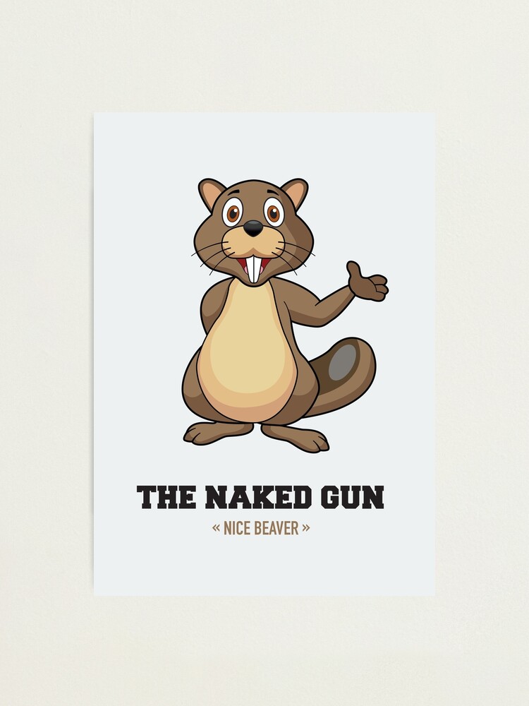 Alternate view of The Naked Gun - Alternative Movie Poster Photographic Print