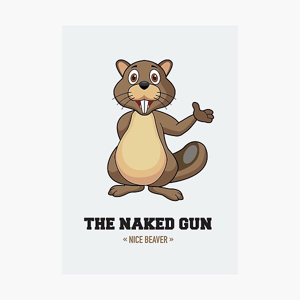 The Naked Gun - Alternative Movie Poster Photographic Print