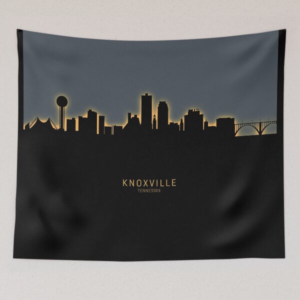 Item preview, Knoxville Tennessee Skyline designed and sold by ArtPrints.