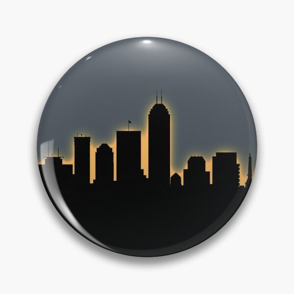 Artikelvorschau, Indianapolis Indiana Skyline entworfen und verkauft von ArtPrints.