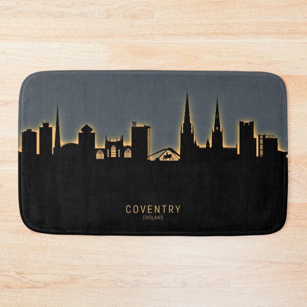Item preview, Coventry England Skyline designed and sold by ArtPrints.