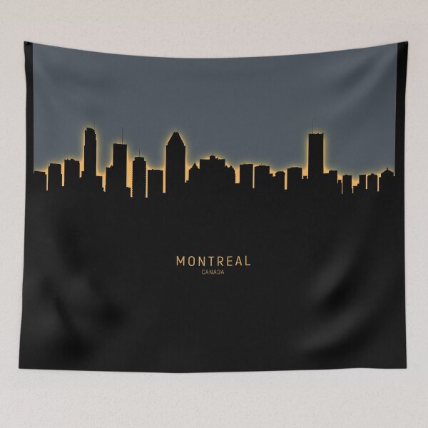 Artikelvorschau, Skyline von Montreal, Kanada entworfen und verkauft von ArtPrints.