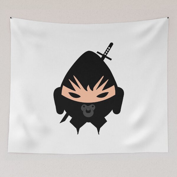 Item preview, Baby ninja with pacifier designed and sold by ErenStream.