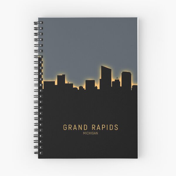 Item preview, Grand Rapids Michigan Skyline designed and sold by ArtPrints.