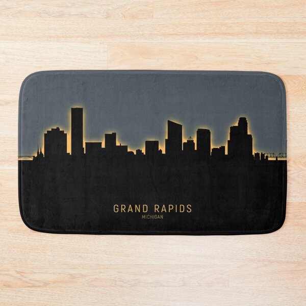 Item preview, Grand Rapids Michigan Skyline designed and sold by ArtPrints.