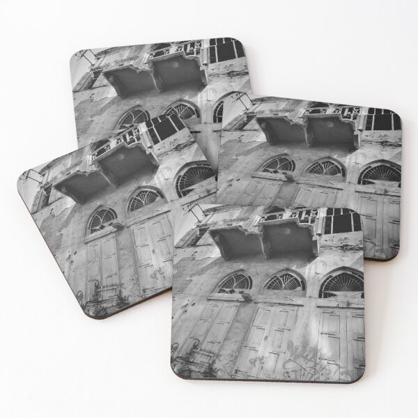 Item preview, Beirut Abandoned Building Black And White designed and sold by MoAndPaul-.