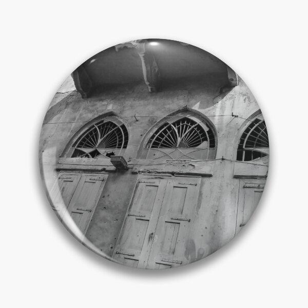 Item preview, Beirut Abandoned Building Black And White designed and sold by MoAndPaul-.