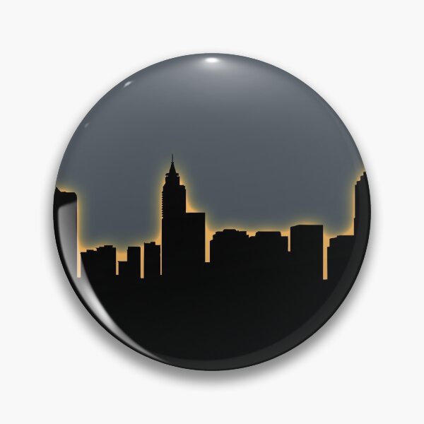 Item preview, Raleigh North Carolina Skyline designed and sold by ArtPrints.