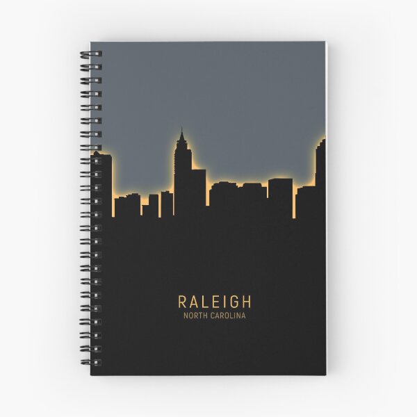 Item preview, Raleigh North Carolina Skyline designed and sold by ArtPrints.