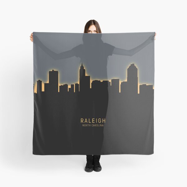 Item preview, Raleigh North Carolina Skyline designed and sold by ArtPrints.