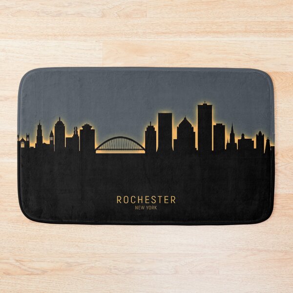 Artikelvorschau, Rochester New York Skyline entworfen und verkauft von ArtPrints.