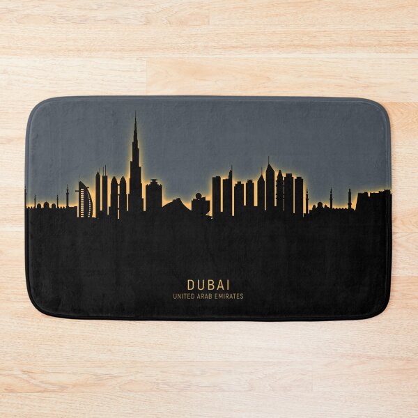 Artikelvorschau, Skyline von Dubai entworfen und verkauft von ArtPrints.