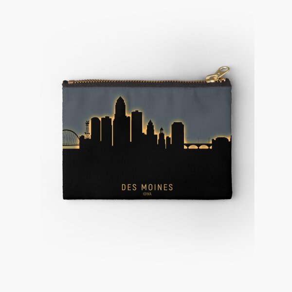 Item preview, Des Moines Iowa Skyline designed and sold by ArtPrints.