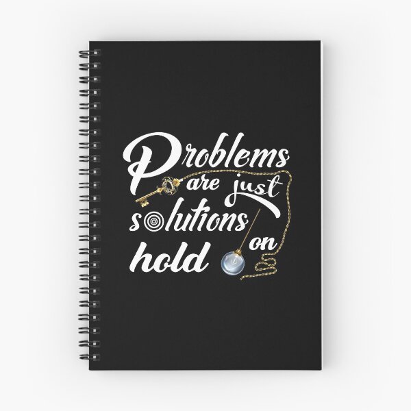 Item preview, Problems are just solutions on hold designed and sold by OmmeDesigns.