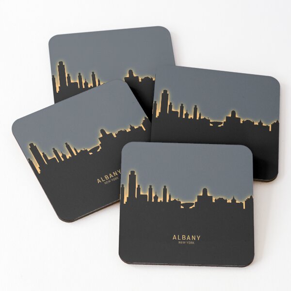 Item preview, Albany New York Skyline designed and sold by ArtPrints.