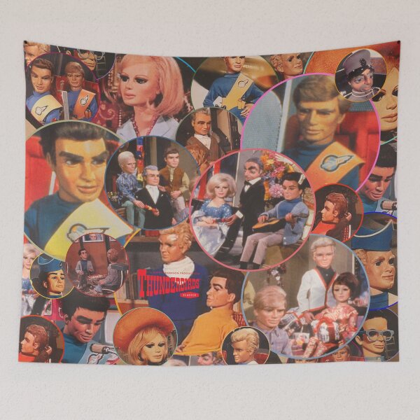 Item preview, Thunderbirds, The Tracy Family, Officially Licensed Fan Art designed and sold by Mauswohn.