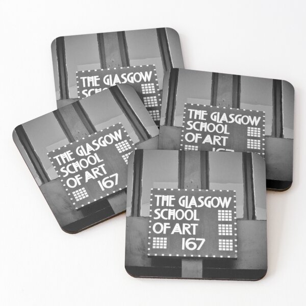 Item preview, Glasgow School Of Art Charles Rennie Mackintosh Black And White designed and sold by MoAndPaul-.