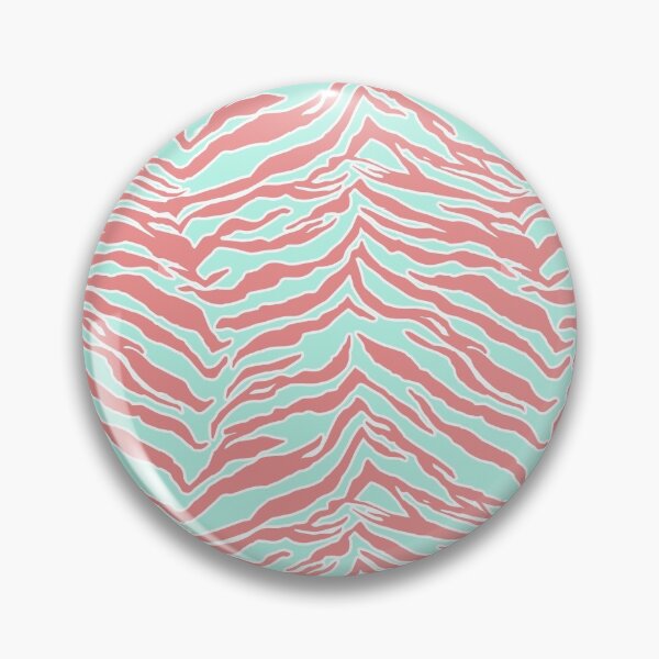 Item preview, Tiger Print - Blush Mint designed and sold by SilverPegasus.