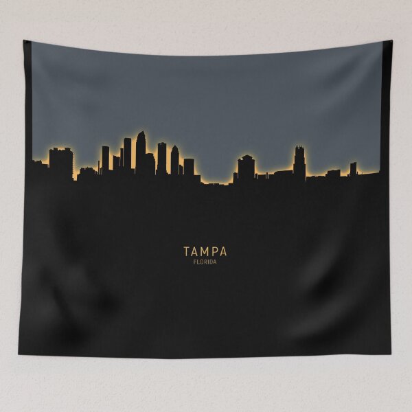 Item preview, Tampa Florida Skyline designed and sold by ArtPrints.
