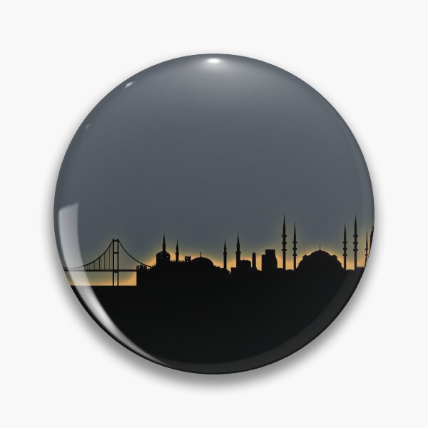 Artikelvorschau, Istanbul Turkey Skyline entworfen und verkauft von ArtPrints.
